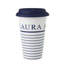 Laura Ashley Laura Ashley Coffee 2 go Candy Stripe