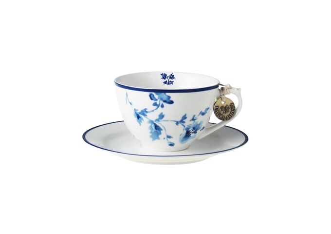 Laura Ashley Laura Ashley Cappuccino Tasse & Untertasse China R