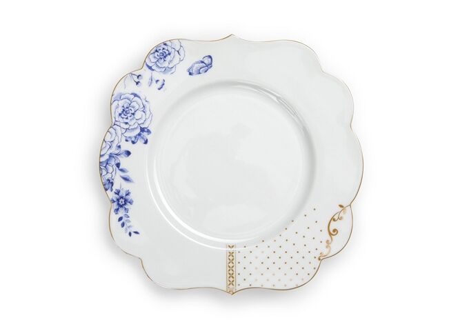 Pip Studio Plate Royal White 23.5cm