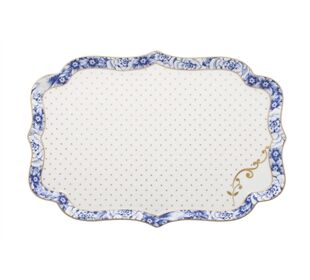 Pip Studio Tray Royal White 26x18cm