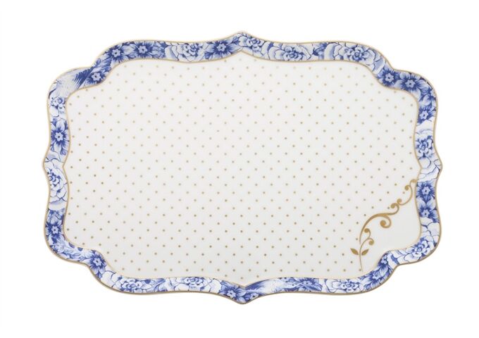 Pip Studio Tray Royal White 26x18cm