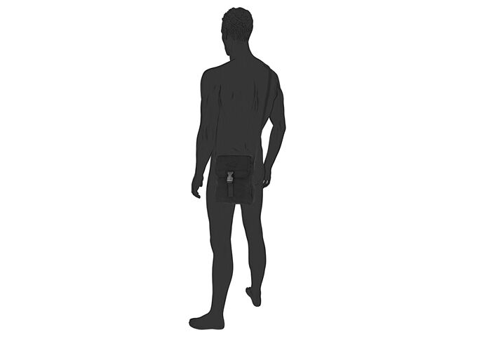 Camel Umhängetasche Journey, schwarz