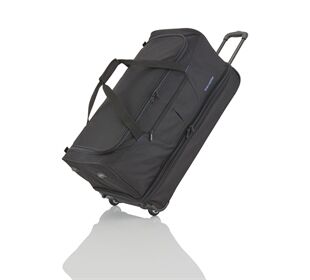 Travelite BASICS Trolley RT, erw., 70cm, Schwarz, Blau