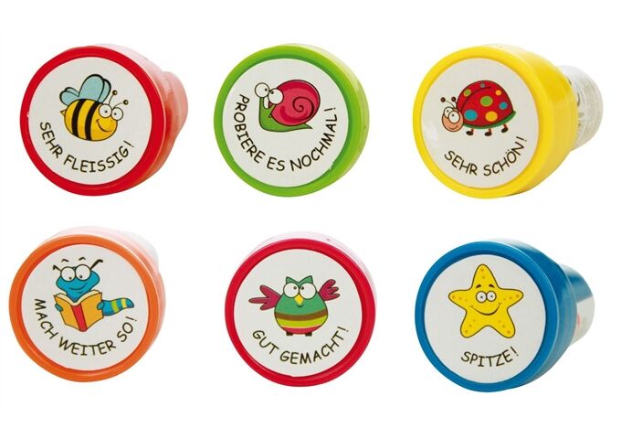 TRENDHAUS Lehrerstempel selbstfärbend sort-