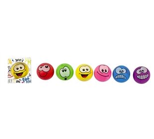 TRENDHAUS RC LUSTIGE GESICHTER, 6-FACH SORTIERT