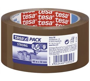 Tesa Packband PPL 50mmx66m braun