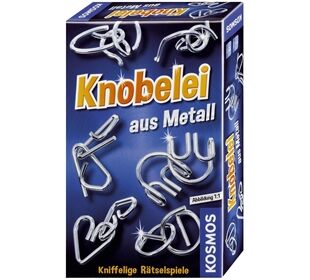 Kosmos Knobelei aus Metall Mitbringspiel