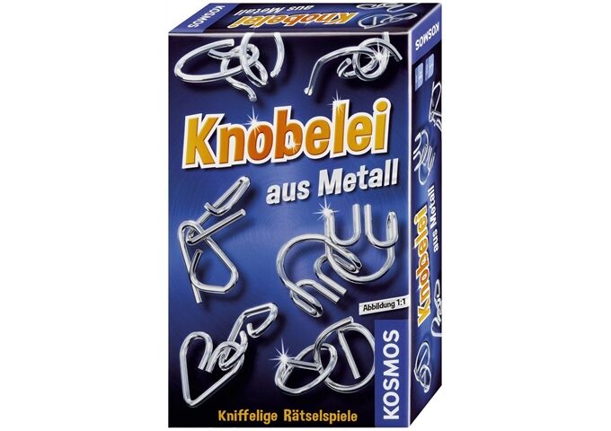 Kosmos Knobelei aus Metall Mitbringspiel