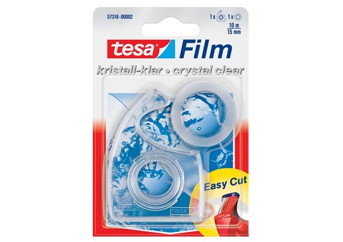 Tesa Handabroller klar gefüllt 15mmx10m