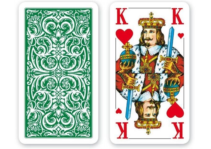 ASS Altenburger Spielkarten Doppelkopf Senioren Frz.Bild