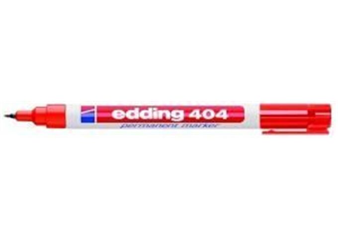 EDDING Permanentmarker 404 0,75mm rot