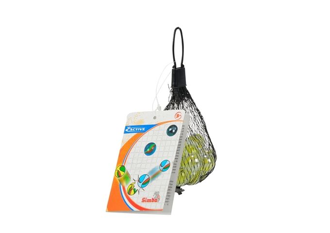 Simba Glasmurmeln Im Netz, 6-Sort.