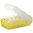 HAN Lernkartei Croco A8 transluzent-gelb