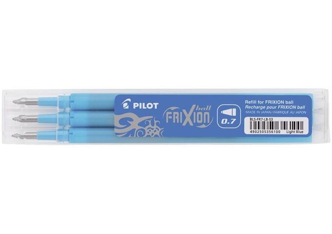 Pilot Tintenrollermine Frixion 0,4mm 3ST h´bla