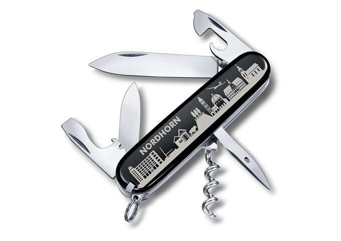 Victorinox Offiziersm. Spartan, Schwarz Nordhorn Skyline