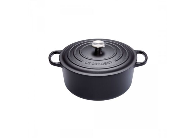 Le Creuset Gusseisen BRÄTER RD SIG 24 CM SCHWARZ