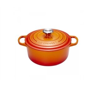 Le Creuset Gusseisen BRÄTER RD SIG 26 CM OFENROT