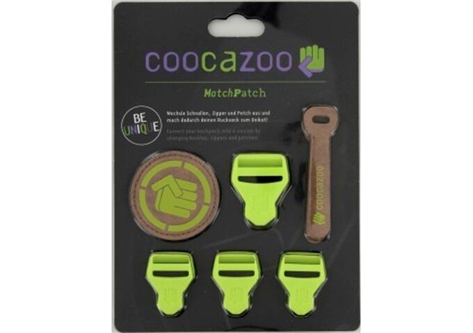 Coocazoo MatchPatch Synthetic Leather, Limepunch