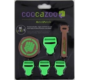 Coocazoo MatchPatch Synthetic Leather, Irish Green