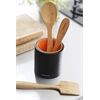 Endeavour® Utensilienhalter "Utensils Holder" schwarz Bambus