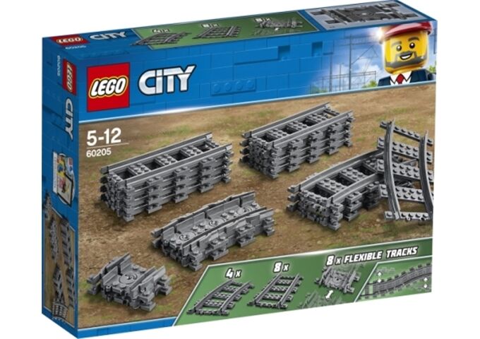 LEGO® LEGO® City 60205 Schienen und Kurven, 20 Teile
