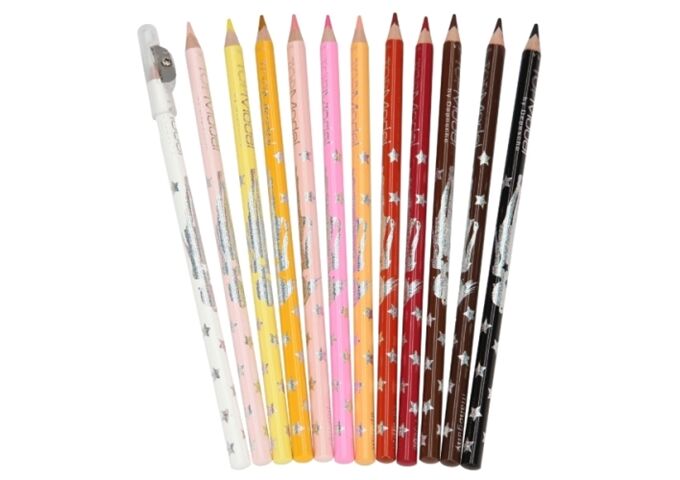 Depesche Topmodel Buntstifteset, Haut- Und H