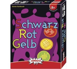 Amigo Kartenspiel Schwarz Rot Gelb