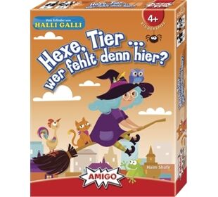 Amigo Spiel Hexe,Tier ... wer fehlt denn hier?