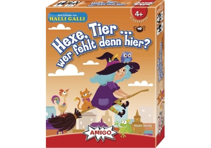 Amigo Spiel Hexe,Tier ... wer fehlt denn hier?