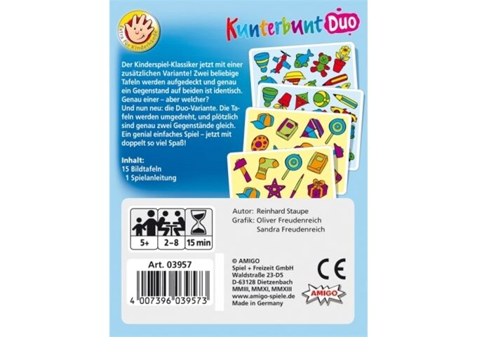 Amigo Lernspiel Kunterbunt