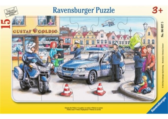 Ravensburger Pz. Einsatz der Polizei 15T.