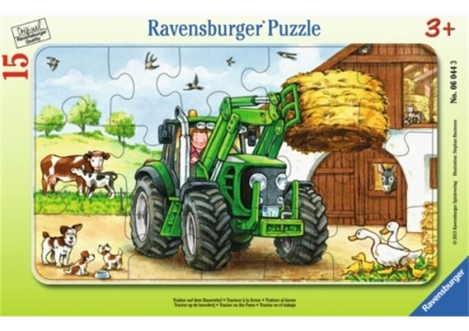 Ravensburger Pz. Traktor auf dem Bauernhof 15T.