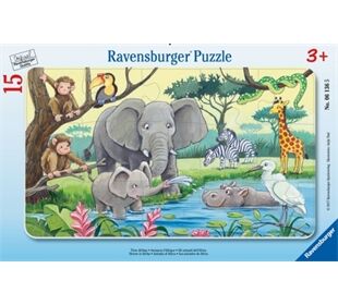 Ravensburger Pz. Tiere Afrikas 15T