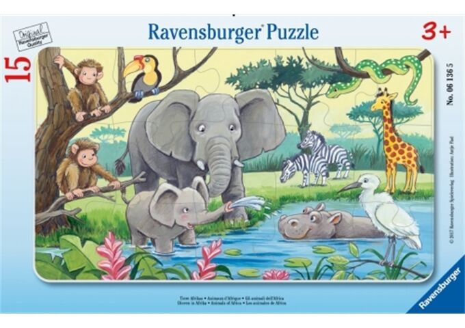 Ravensburger Pz. Tiere Afrikas 15T
