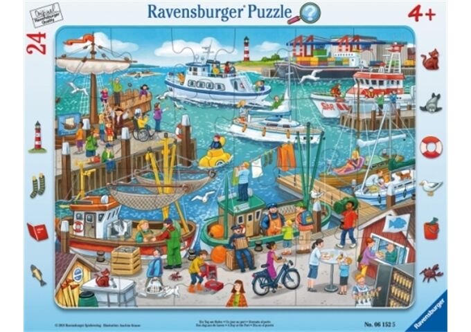 Ravensburger Pz. Ein Tag am Hafen 24T