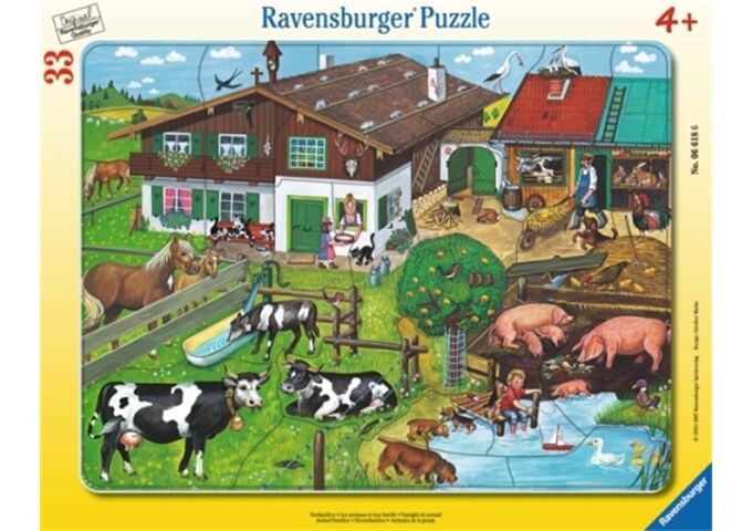 Ravensburger Pz.Tierfamilien 33T.