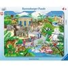 Ravensburger Pz. Besuch im Zoo 45T