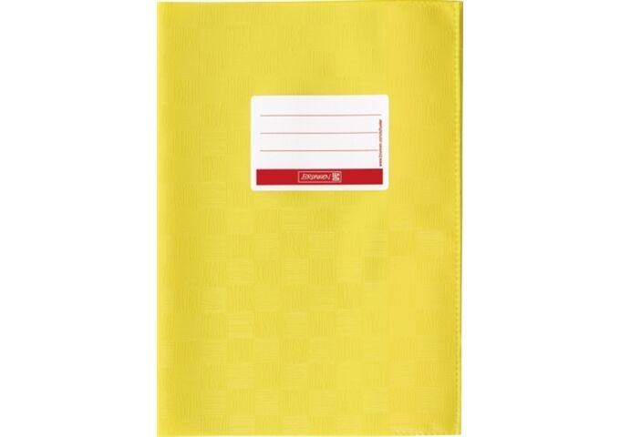 BRUNNEN Hefthüllen A4 m.Schild gelb
