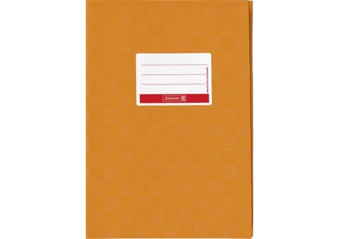 BRUNNEN Hefthüllen A4 m.Schild orange