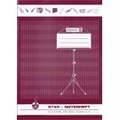 BRUNNEN Notenheft A4 8Bl (Star5315)