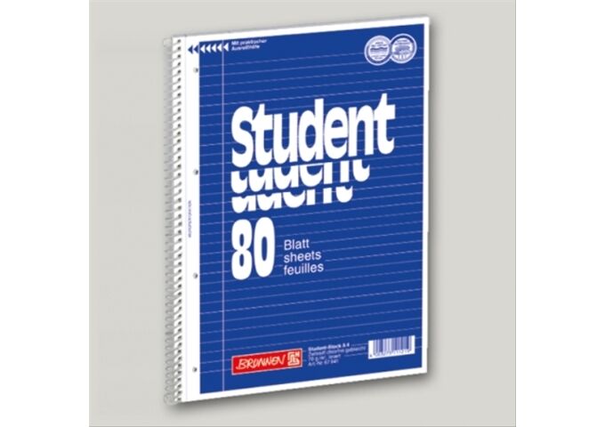 BRUNNEN Collegeblock A4 80Bl lin