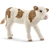 Schleich Spielzeugfigur Fleckvieh Kalb