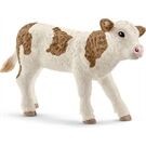 Schleich Spielzeugfigur Fleckvieh Kalb