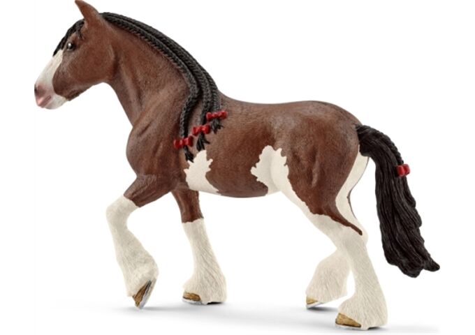 Schleich Spielzeugfigur Clydesdale Stute