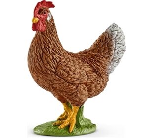 Schleich Spielzeugfigur Henne