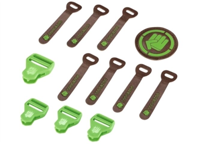 Coocazoo MatchPatch Synthetic Leather, Irish Green