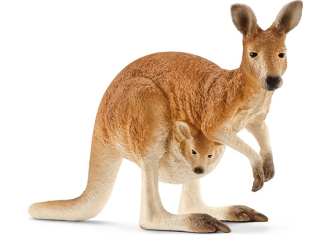 Schleich Spielzeugfigur Känguru