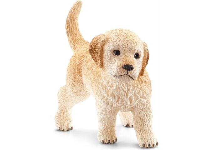 Schleich Spielzeugfigur Golden Retriever Welpe