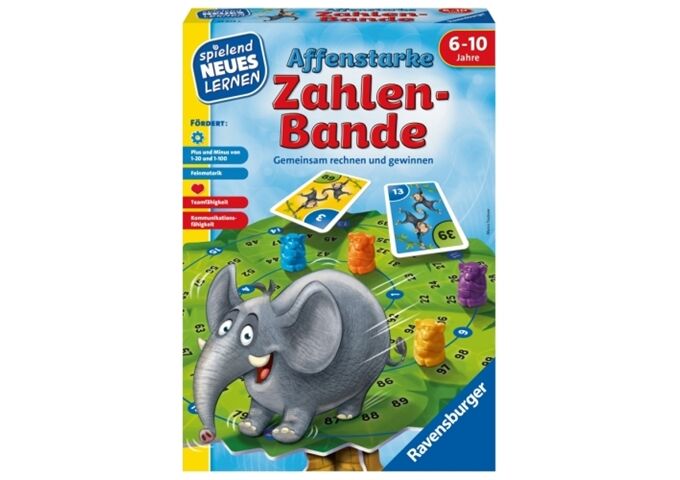 Ravensburger Affenstarke Zahlenbande