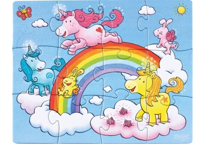 Haba Puzzles Einhorn Glitzerglück